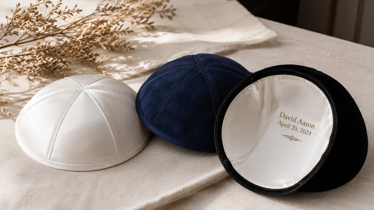 Bulk house kippahs for a synagogue
