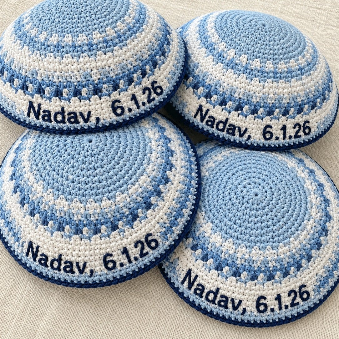 Knit & Crochet Kippahs