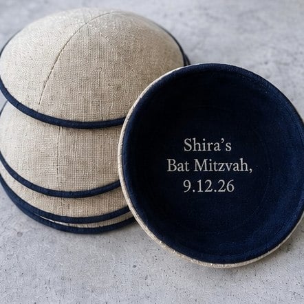 Linen Kippahs